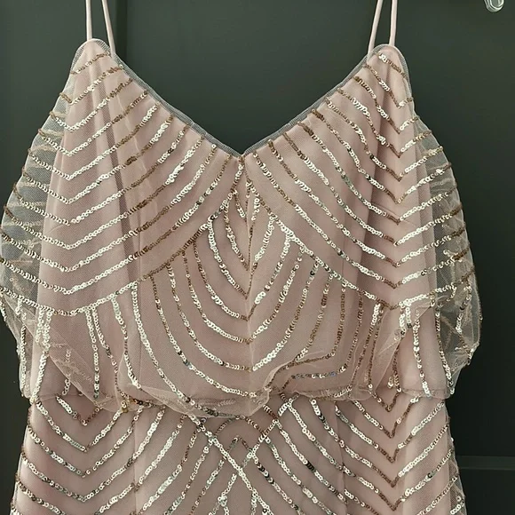 Adrianna Papell | Dresses | Adrianna Papell Size 4 Rose Gold Sequins Blush Pink Dressevening Gown | Poshmark Adrianna Papell | Dresses | Adrianna Papell Size 4 Rose Gold Sequins Blush Pink Dressevening Gown | Poshmark
